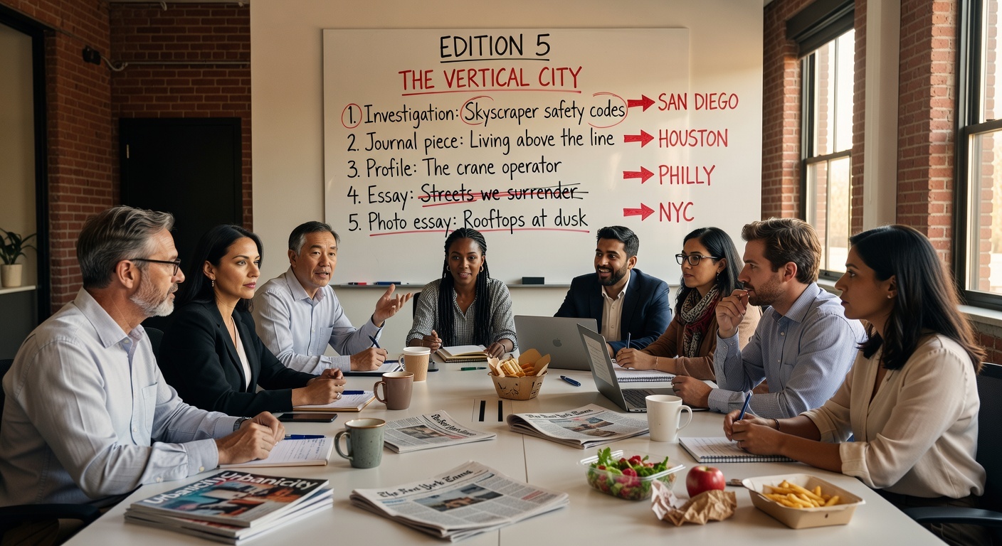 Edition 5 editorial meeting